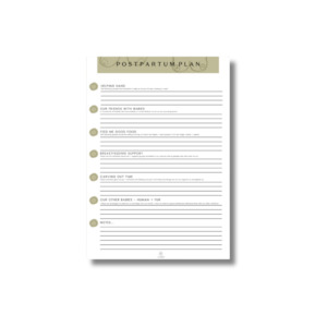 Lila Jasmine: Postpartum Plan - Free Download