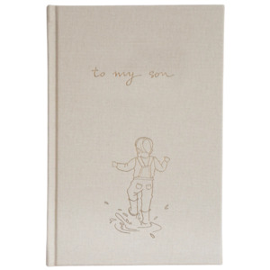 Latte Illustrated To My Son – Childhood & Baby Journal