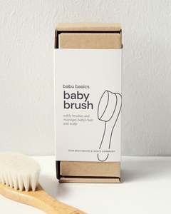 Care And Feed: Wooden Baby Hairbrush