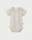 Short Sleeve Bodysuit - Oat