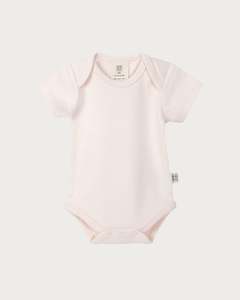 Short Sleeve Bodysuit - Petal