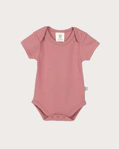Short Sleeve Bodysuit - Rose