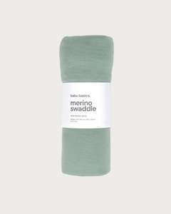 Merino Swaddle Wrap - Sage
