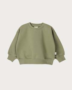 Outerwear: Sweatshirt - Olive