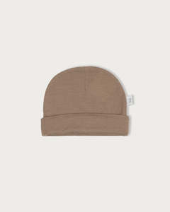 Merino: Merino Beanie - Walnut