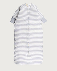 Baby Sleeping Bags: Duvet Sleep Sack with Sleeves - Pebble Stripe