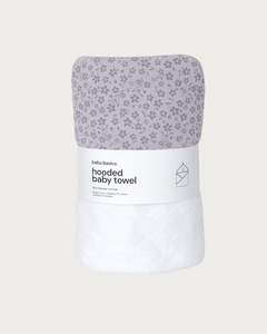 Hooded Towels: Terry Hooded Baby Towel - Ditsy Floral