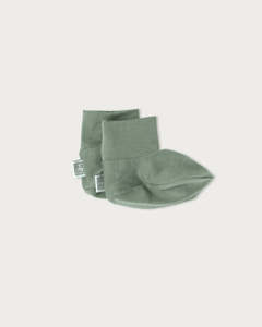 Accessories Hats Mittens Booties: Merino Booties - Sage