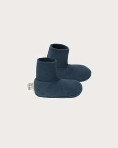 Cotton Booties - Denim