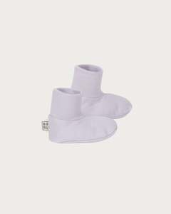 Cotton Booties - Lavender
