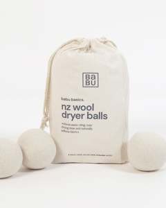 NZ Wool Dryer Balls (6 Pack)