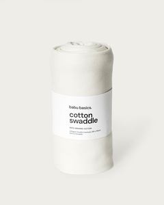 Cotton Swaddle Wrap - Cream