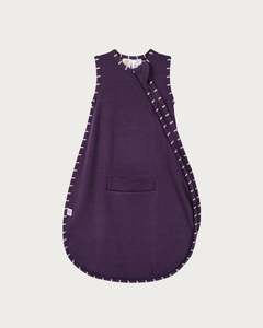 Baby Sleeping Bags: Merino Sleeping Bag - Plum