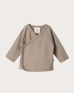 Cotton Kimono Cardigan - Walnut