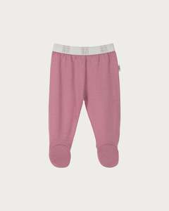 Merino Footed Leggings - Blossom