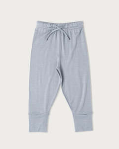 Merino Cuffed Pants - Periwinkle