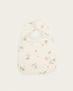 Cotton: Organic Cotton Lycra Bib - Galah