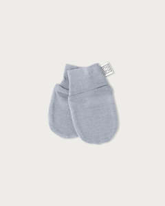 Merino Mittens - Periwinkle