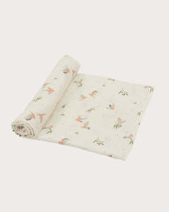 Muslin Swaddle Wrap - Galah