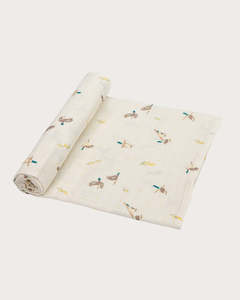 Muslin Swaddle Wrap - Kookaburra