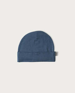 Merino Beanie - Denim