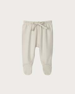 Cotton Footed Leggings - Oat