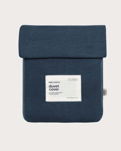 Cotton Cot Duvet Cover - Denim