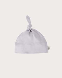 Prem Baby: Cotton Knotted Beanie - Lavender