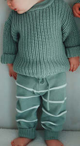 Knitwear: Chunky Knit - Olive