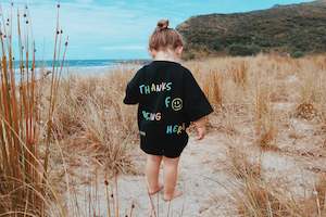 Newest Collection: Happy you're here shirt -KIDS