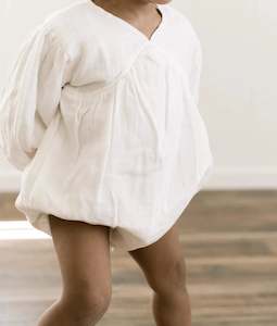 Newest Collection: Linen Bubble Romper