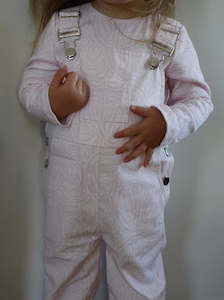 Baby Pink Overalls