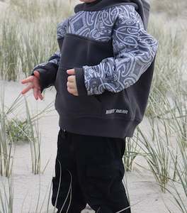 Whakapapa Hoodie - Stone Grey