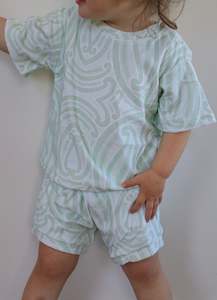 Summer: Terry Sage Two Piece Set