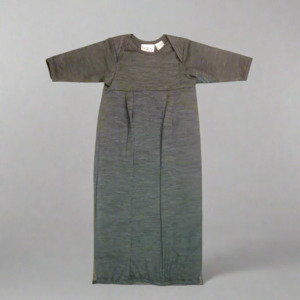 Merino Baby Nightgown - Charcoal Grey