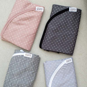 Merino Fitted Wrap Limited Edition Polka Dots