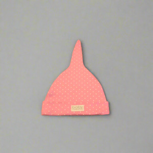 All: Merino Beanie - Pink Polka Dots