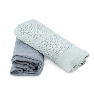 Blankets: Little Bamboo Cellular Blanket 2pk