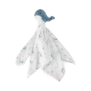 Blankets: Little Bamboo Bamboo Whale Comforter