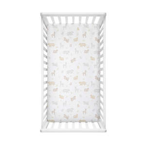Lolli Living Bosco Bear Cot Fitted Sheet