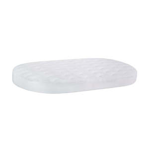 Mattress Protectors And Underlays: Boori Oval Cot Fitted Mattress Protector (119 x 64cm)