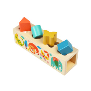 Activity Toys: Rex London Wild Wonders Wooden Shape Sorter