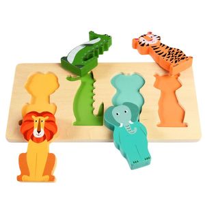 Activity Toys: Rex London Colourful Creatures Wooden Puzzle