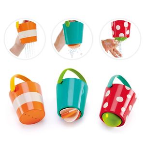 Bath Toys: Hape Happy Buckets Set