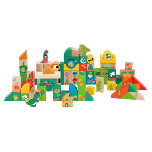 Classic World Dinosaur World Blocks
