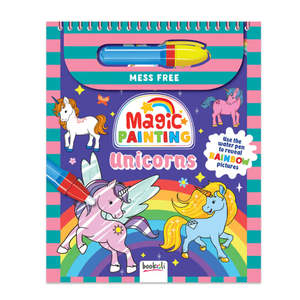 Books And Puzzles: Hinkler Books Magic Painting - Unicorns