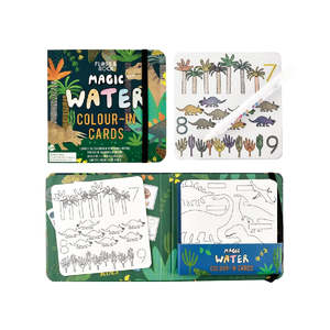 Floss & Rock Dinosaur - Magic Colour Changing Water Cards