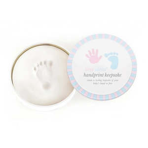 Keepsakes: Pearhead Tiny Ideas Keepsake Round Tin