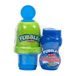 Fubbles No-Spill Mini Bubble Tumblers (Assorted)