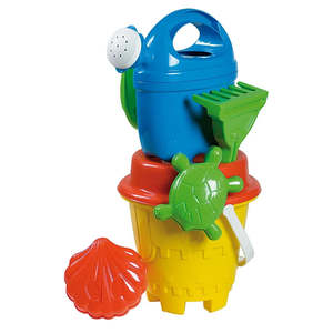 Outdoor Toys: Androni Giocattoli Castle 7 Piece Bucket Set
